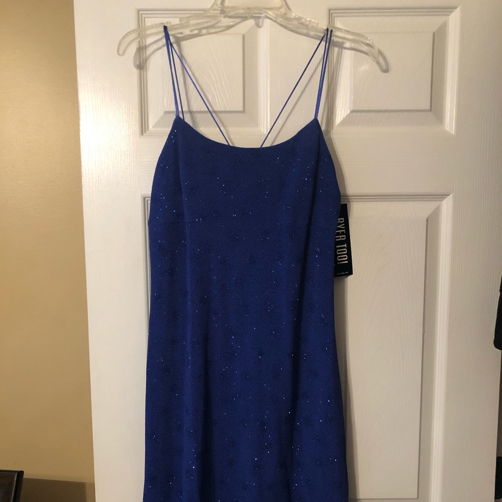 Cute Royal Blue dress- never been worn